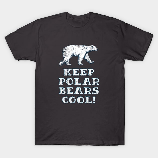 Keep Polar Bears Cool! (Worn) [Rx-tp] T-Shirt by Roufxis